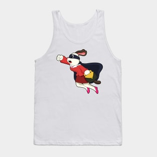 Dog as Secretary Superhero Tank Top